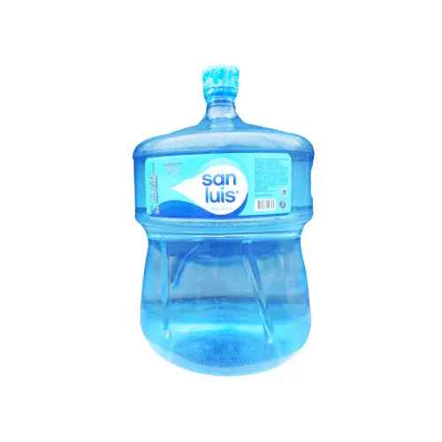 Bidón de agua de mesa san luis 20 litros envase retornable